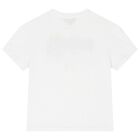 Boys White Lobster Logo T-Shirt, 1, hi-res