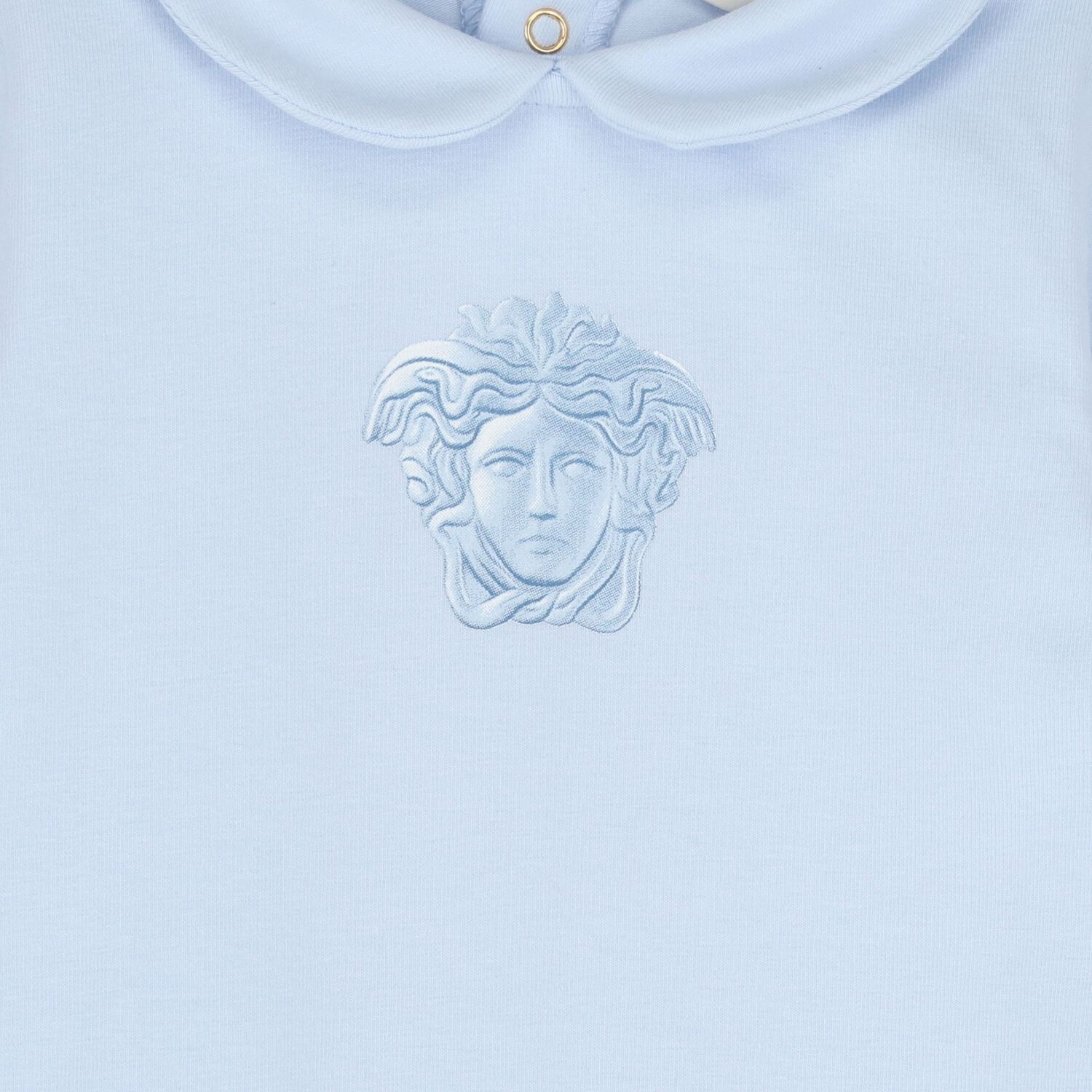 Baby Boys Blue Medusa Logo Babygrow Gift Set, 2, hi-res