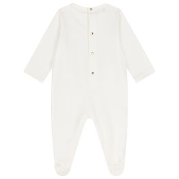 Ivory Logo Babygrow