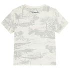 Girls Ivory Logo T-Shirt, 1, hi-res