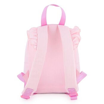 Younger Girls Pink Logo Backpack