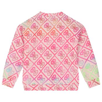 Girls Multi-Coloured Logo Sweatshirt