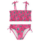 Girls Pink Palm Tree Bikini, 1, hi-res