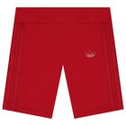 Girls Pink & Red Logo Shorts Set, 1, hi-res