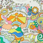 فستان بطبعة جرافيك باللون العاجى, 1, hi-res