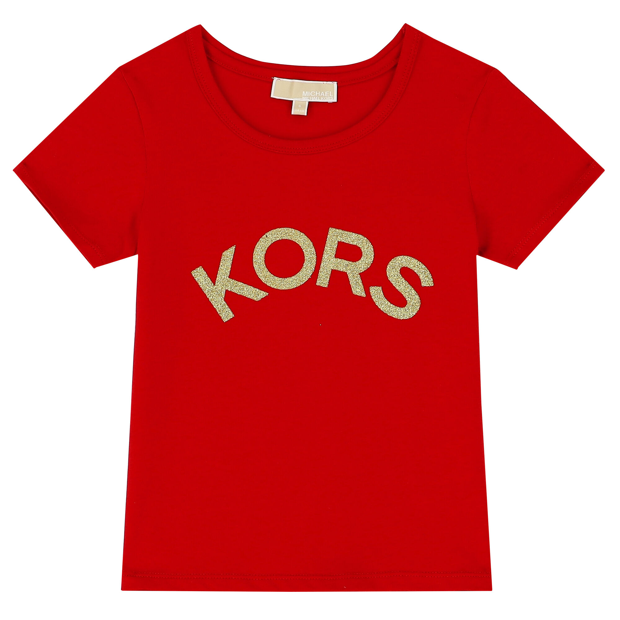 Michael kors t shirt red clearance