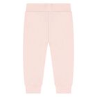 Younger Girls Pink Logo Tracksuit, 1, hi-res