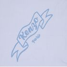 بطانية محبوكة  بالشعار باللون الأبيض و الازرق للأطفال, 2, hi-res