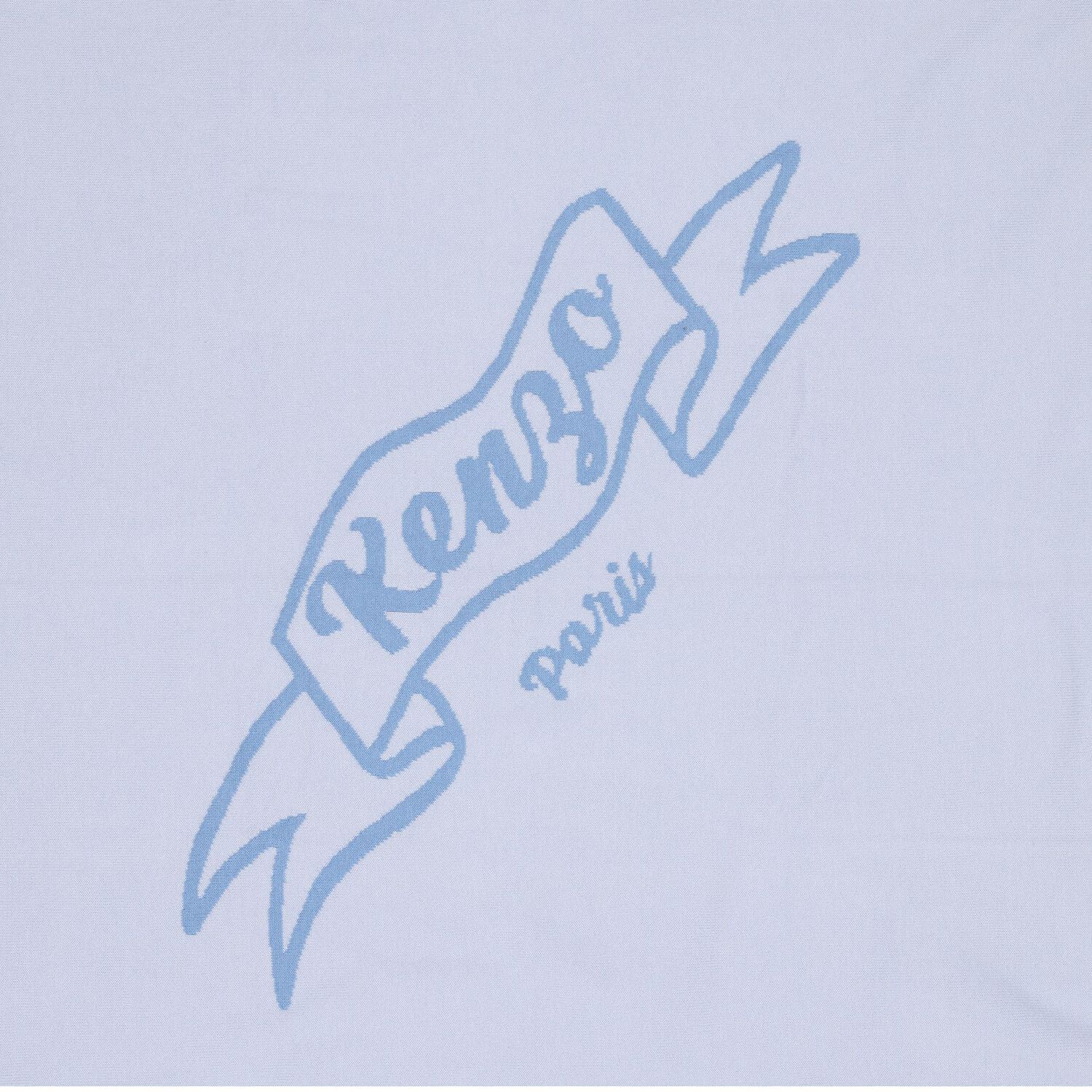 بطانية محبوكة  بالشعار باللون الأبيض و الازرق للأطفال, 2, hi-res