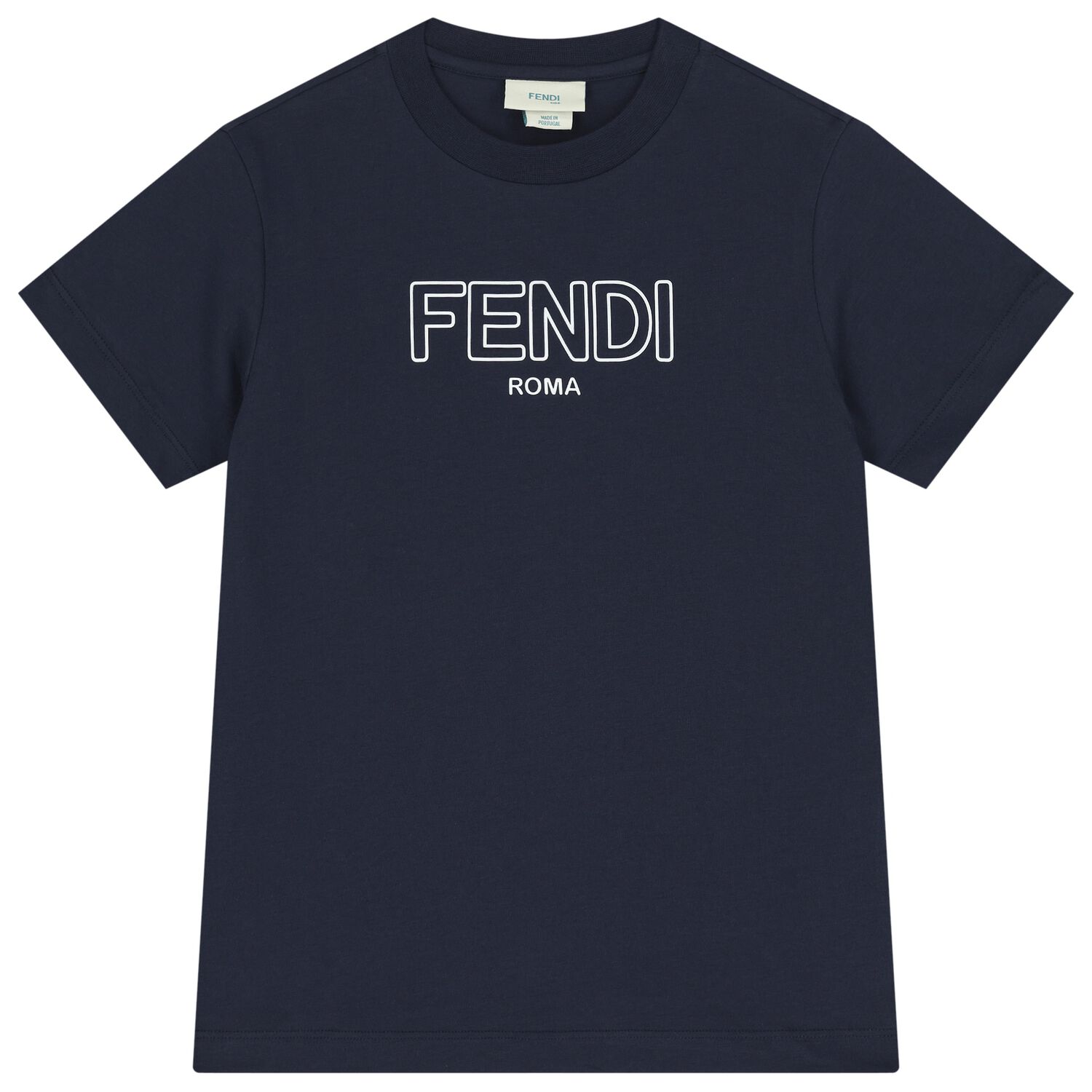 Boys Navy Blue Logo T-Shirt, 1, hi-res