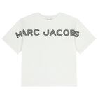 تيشيرت بالشعار باللون الأبيض للأولاد, 1, hi-res