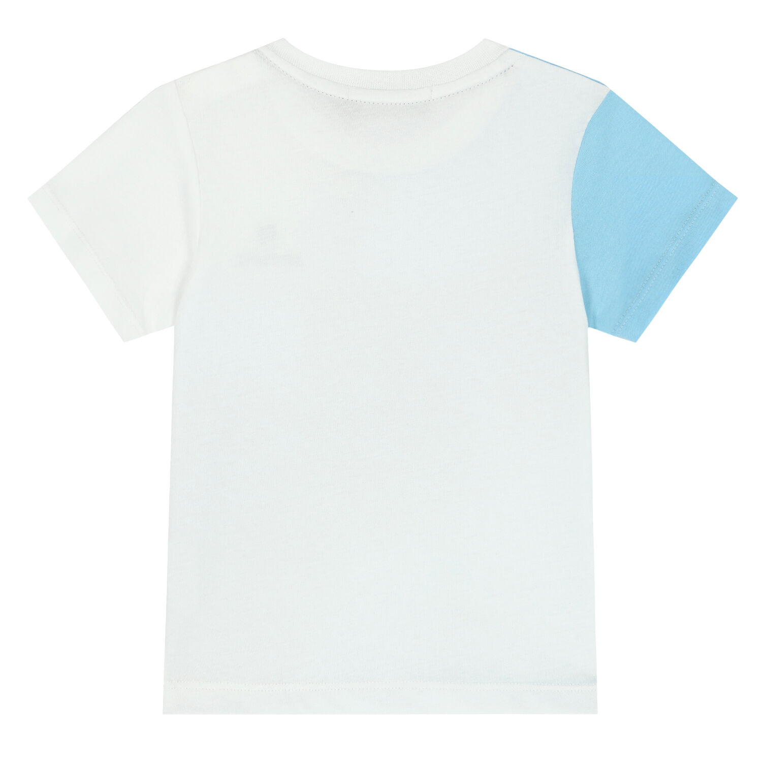 Younger Boys Blue Logo T-Shirt, 2, hi-res