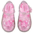 Younger Girls Pink Jelly Sandals, 1, hi-res