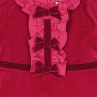 فستان بنات بكشكشة باللون الزهرى, 1, hi-res