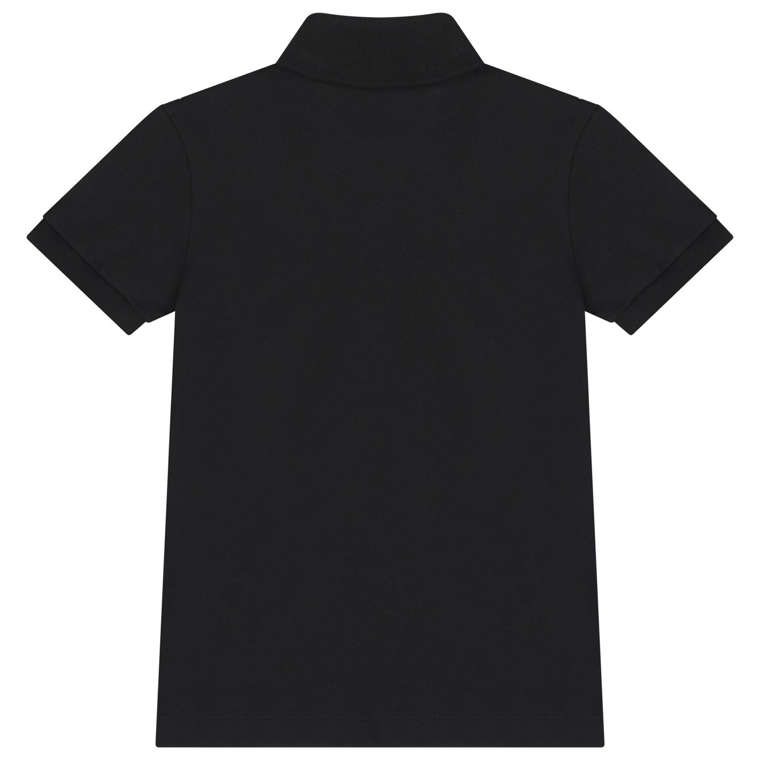 قميص بولو أسود للأولاد بشعار دب تيدي, 2, hi-res