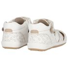 Younger Boys Ivory Sandals, 2, hi-res