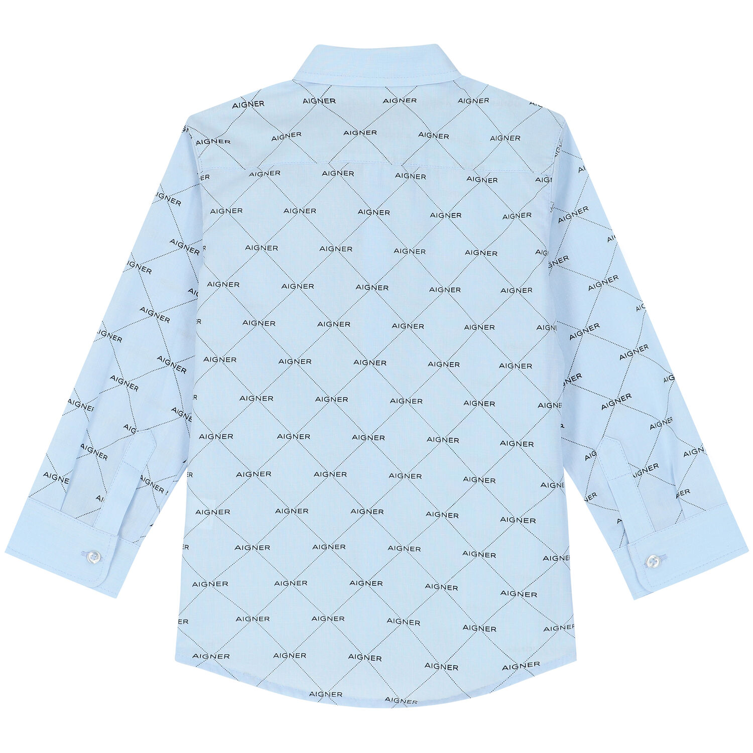 Boys Blue Logo Shirt, 1, hi-res image number null