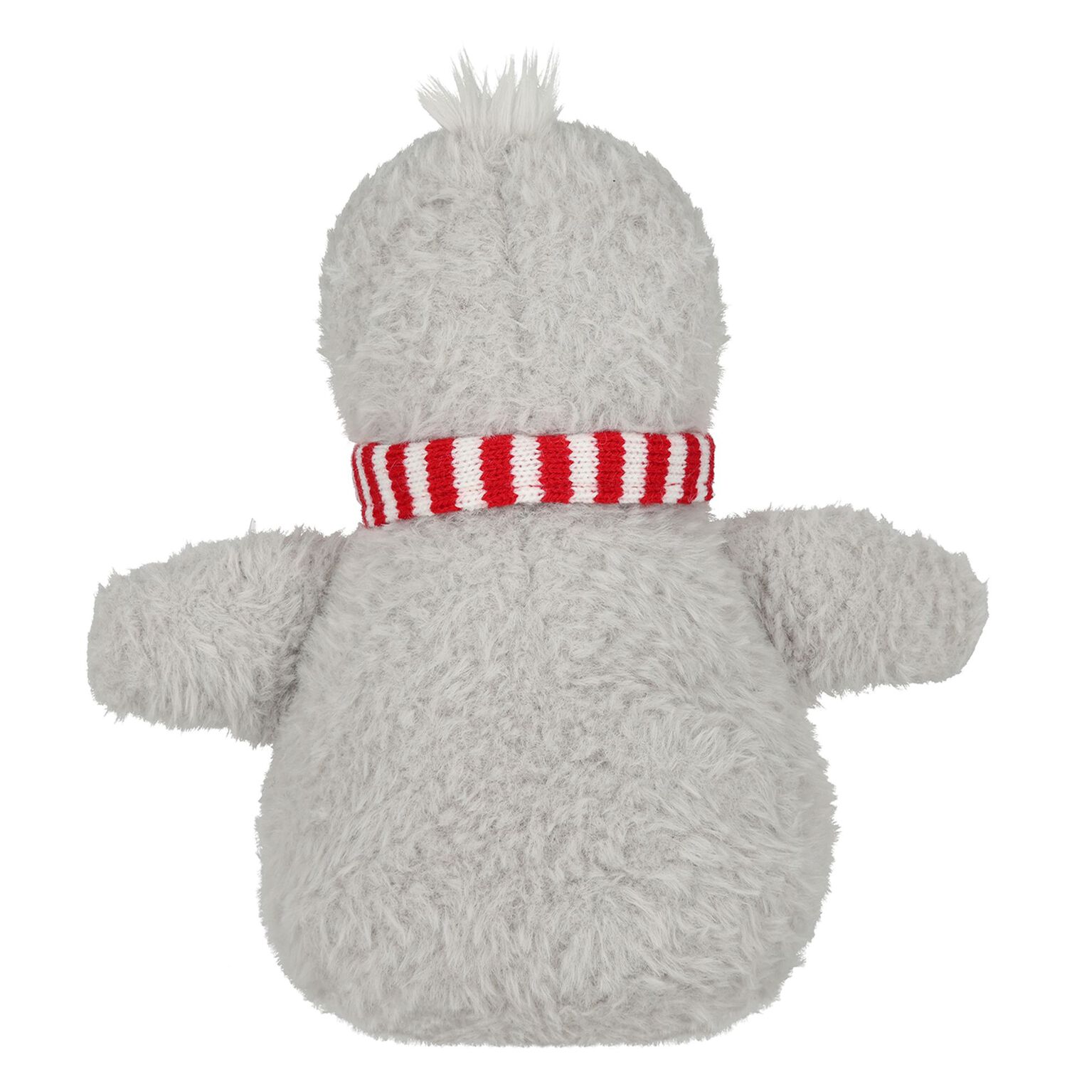 White & Grey Toboggan Twins Scarf Soft Toy ( 21CM ), 1, hi-res