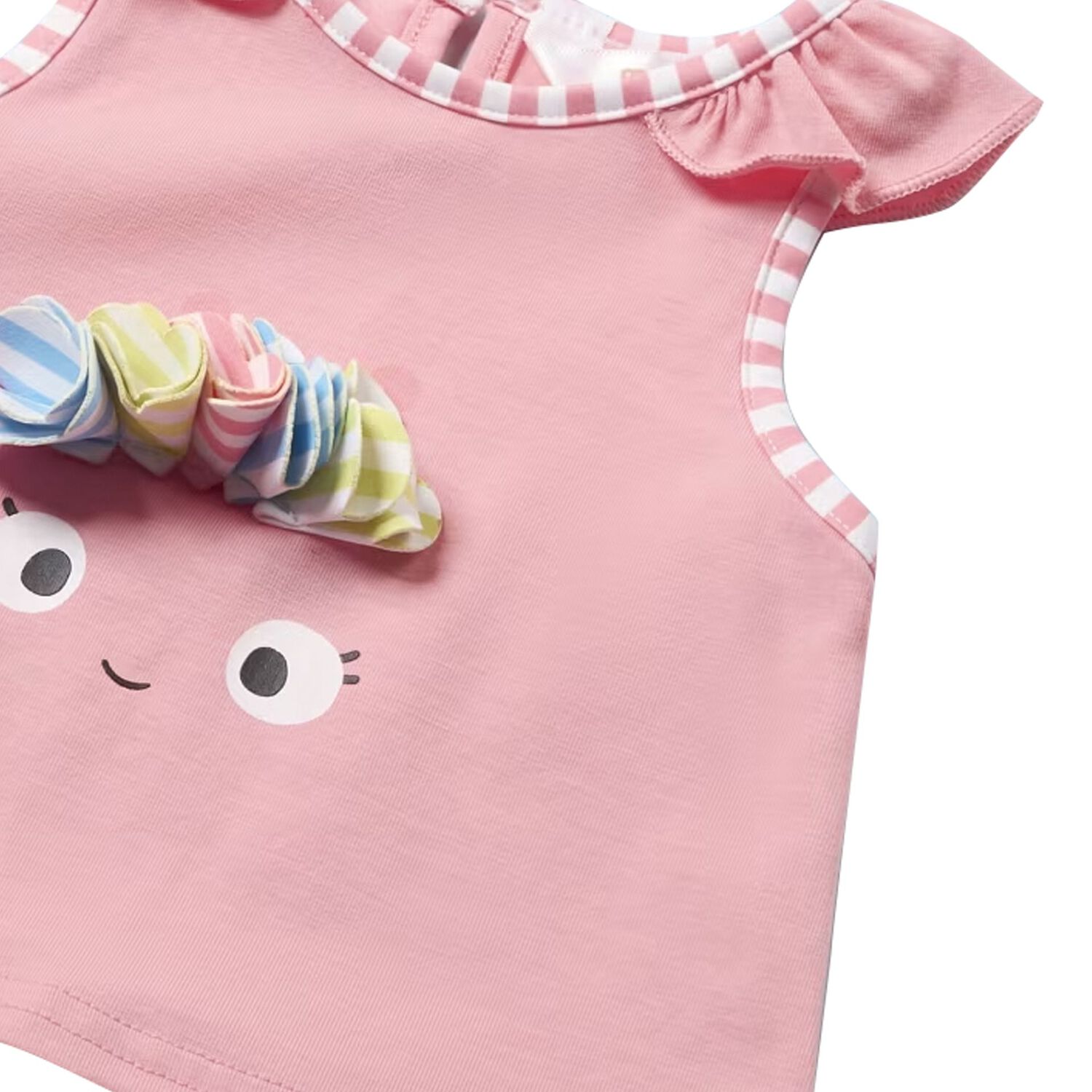 ( طقم بنات سباحة باللون الوردي والأصفر ( 3 قطع, 1, hi-res image number null