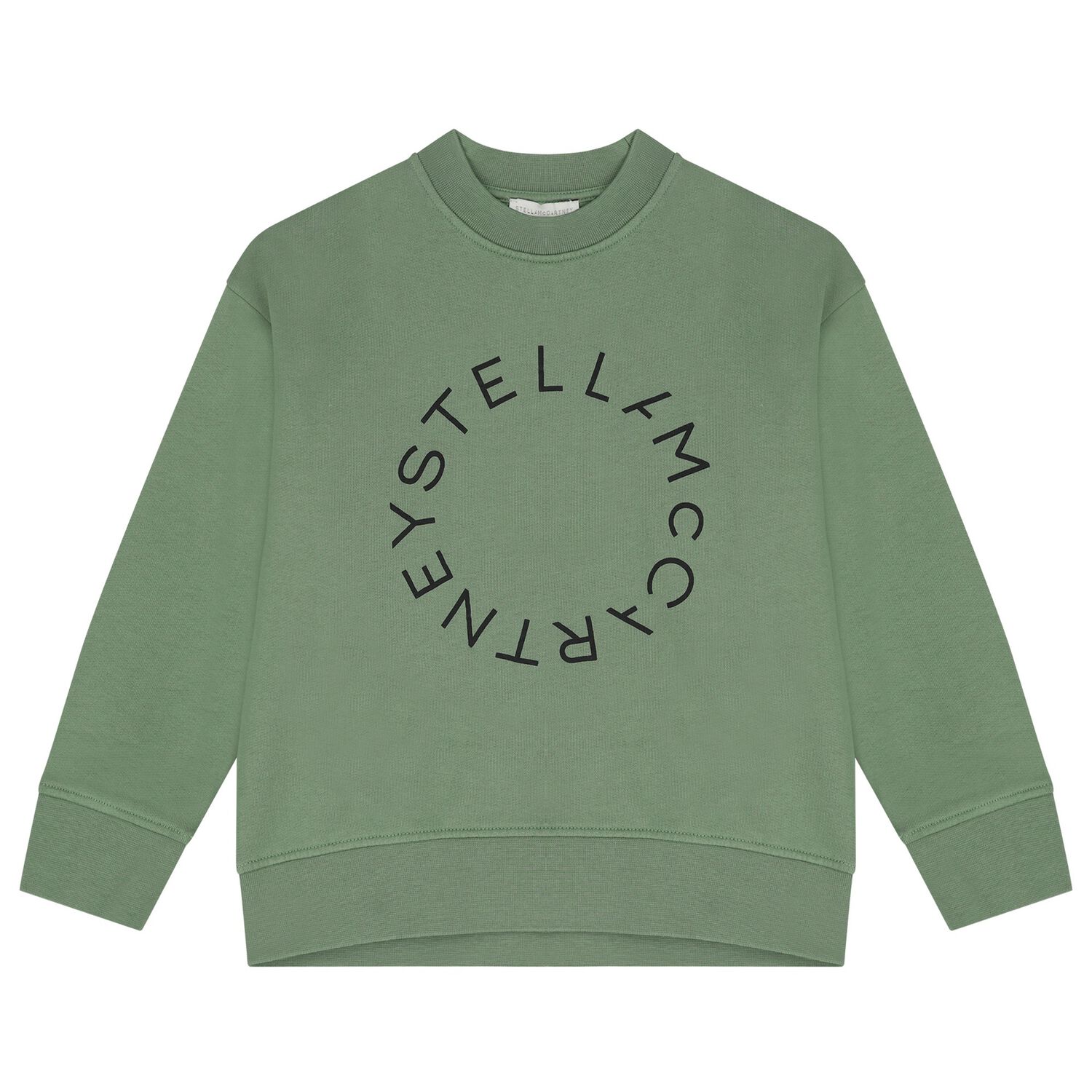 Boys Green Logo Sweatshirt, 1, hi-res