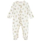 طقم أولاد هدايا أفرول بالشعار باللون الأبيض والأزرق , 2, hi-res