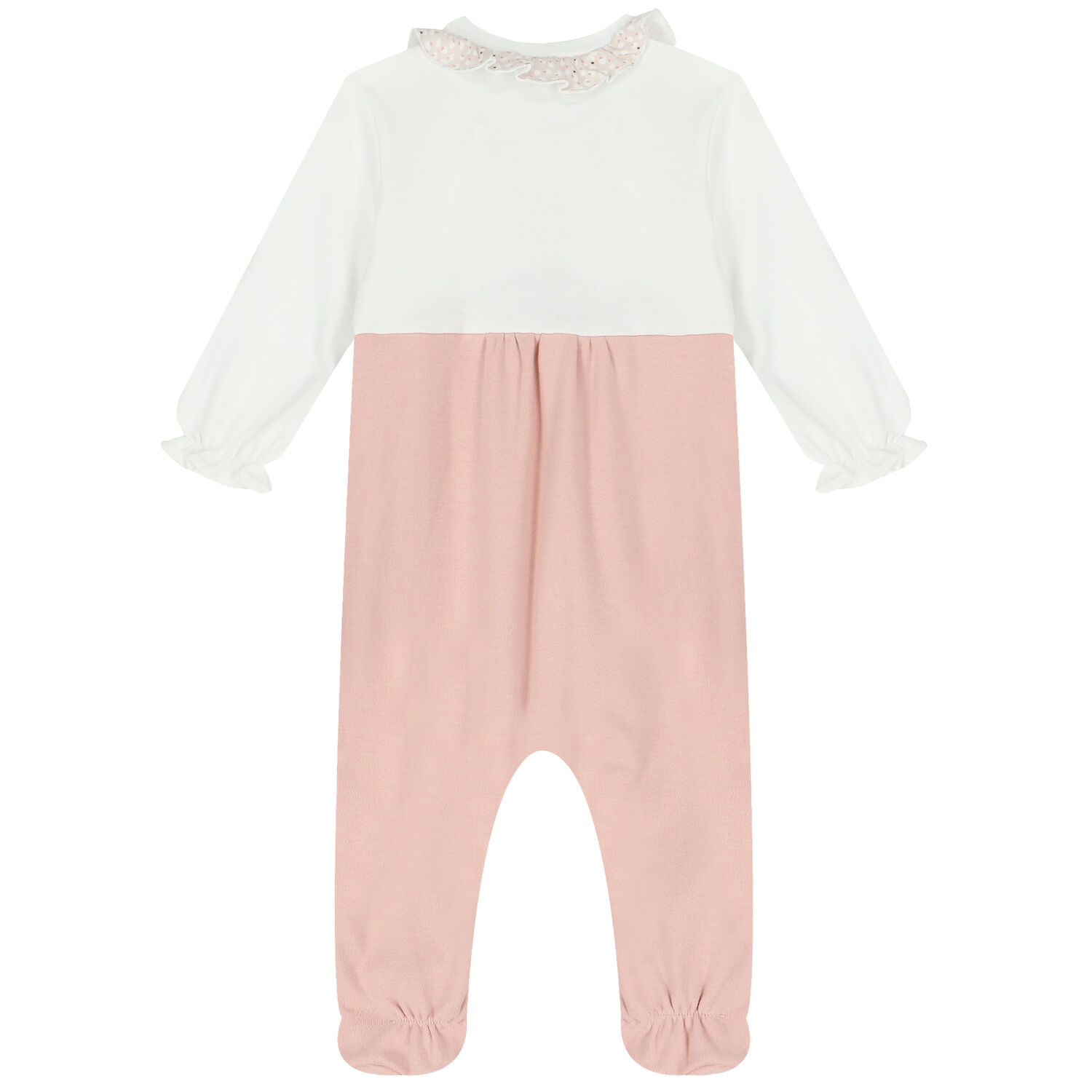 أفرول بنات باللون الزهري والعاجي ( 2 قطع), 1, hi-res image number null