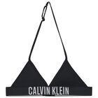 Girls Black Triangle Bikini, 1, hi-res