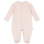 Baby Girls Pink Angel Wings Babygrow Set, 2, hi-res