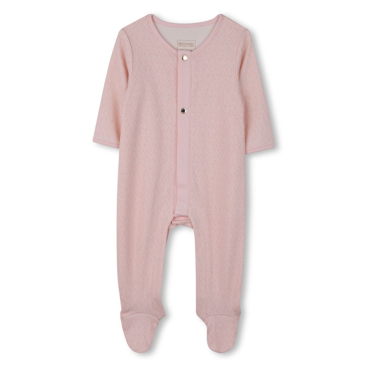 Baby Girls Pink Logo Babygrow Gift Set, 2, hi-res
