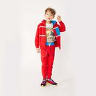 توب بالشعار باللون الأبيض للأولاد, 1, hi-res