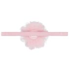 Baby Girls Pink Tulle Flower Headband, 1, hi-res