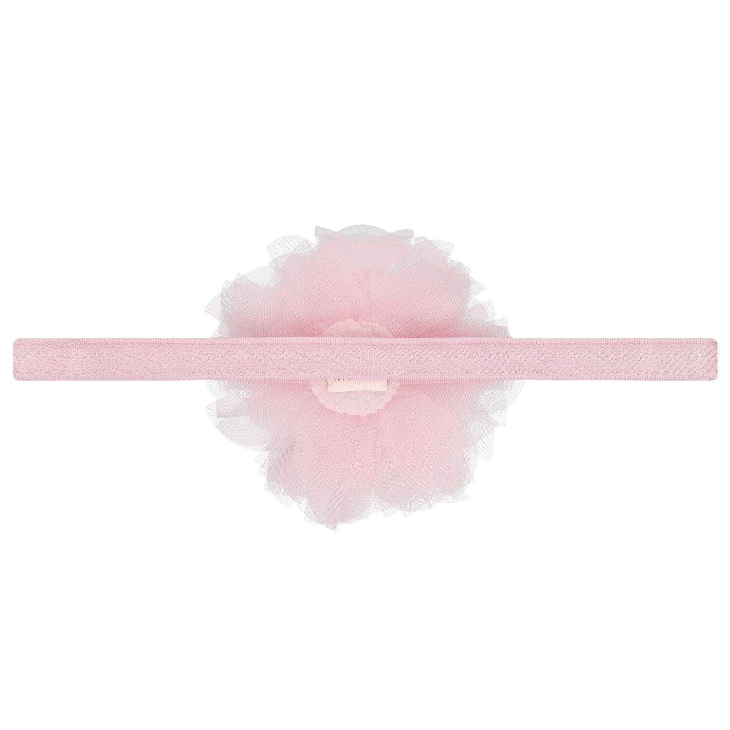 Baby Girls Pink Tulle Flower Headband, 1, hi-res