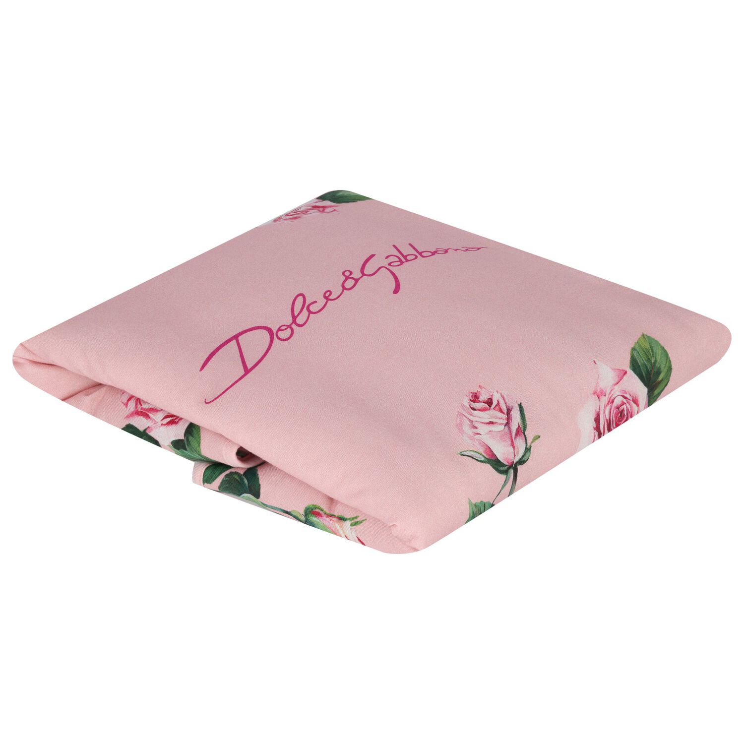 Baby Girls Pink Roses Blanket, 1, hi-res