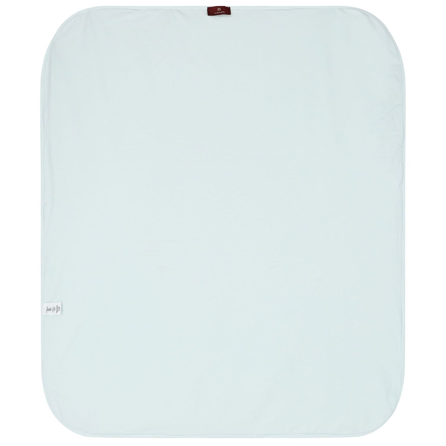 Baby Boys Blue & Gold Logo Blanket, 2, hi-res