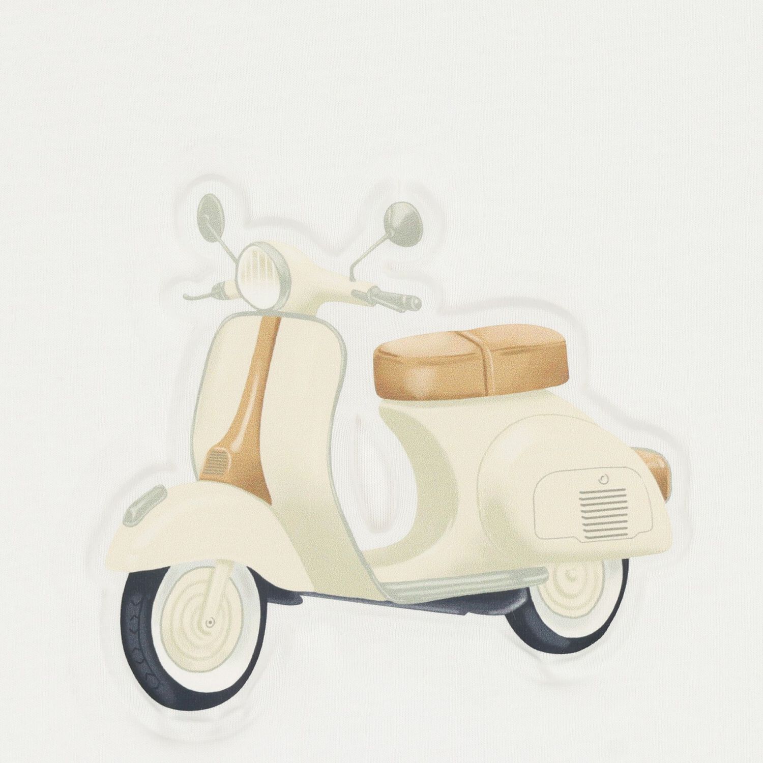 Boys Ivory Motorbike T-Shirt, 2, hi-res