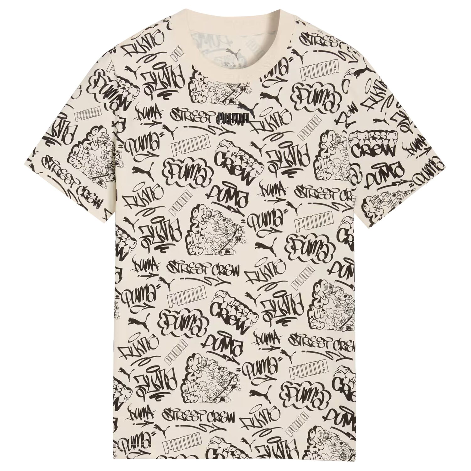 Boys Beige Logo T-Shirt, 2, hi-res