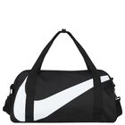 Black Nike Logo Gym Bag, 1, hi-res