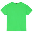 Boys Green Logo T-Shirt, 1, hi-res