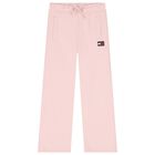 Girls Pink Logo Joggers, 1, hi-res