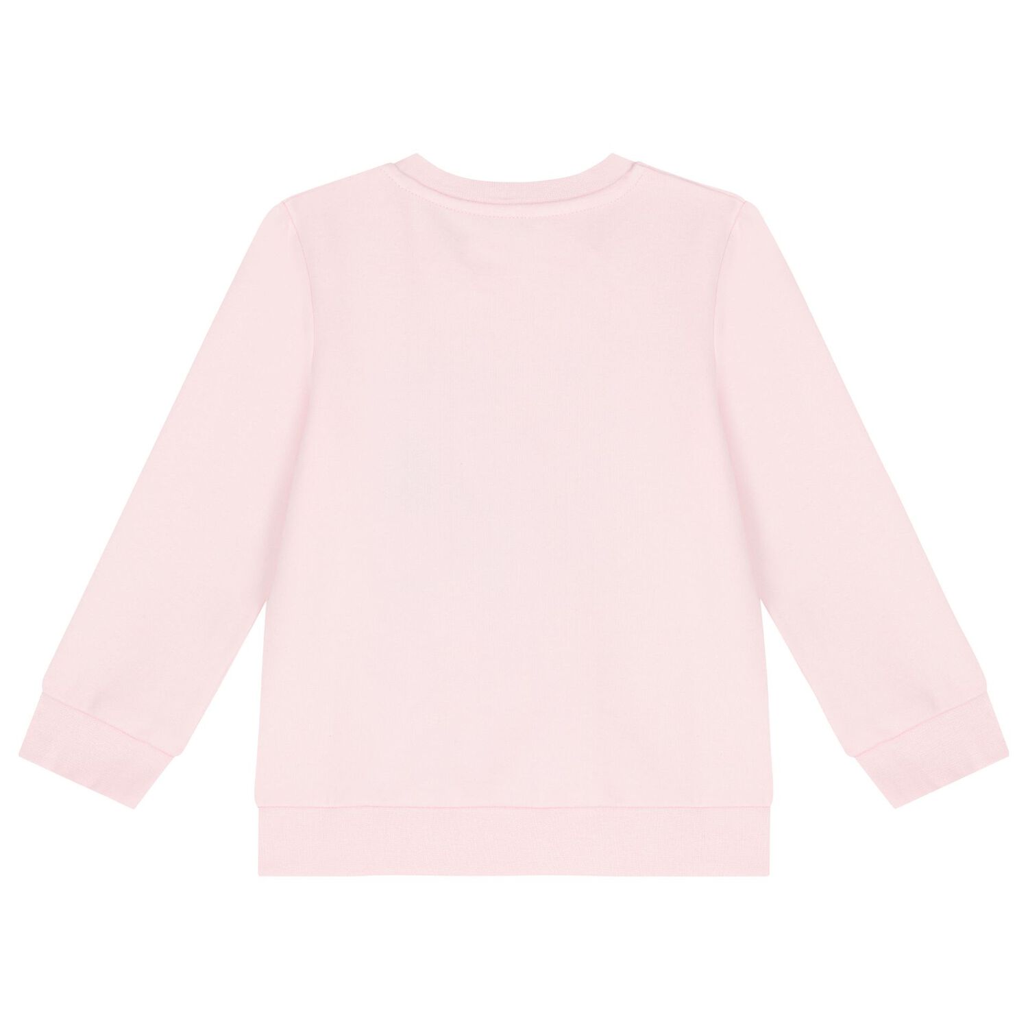 Girls Pink Teddy Bear Logo Sweatshirt, 1, hi-res image number null