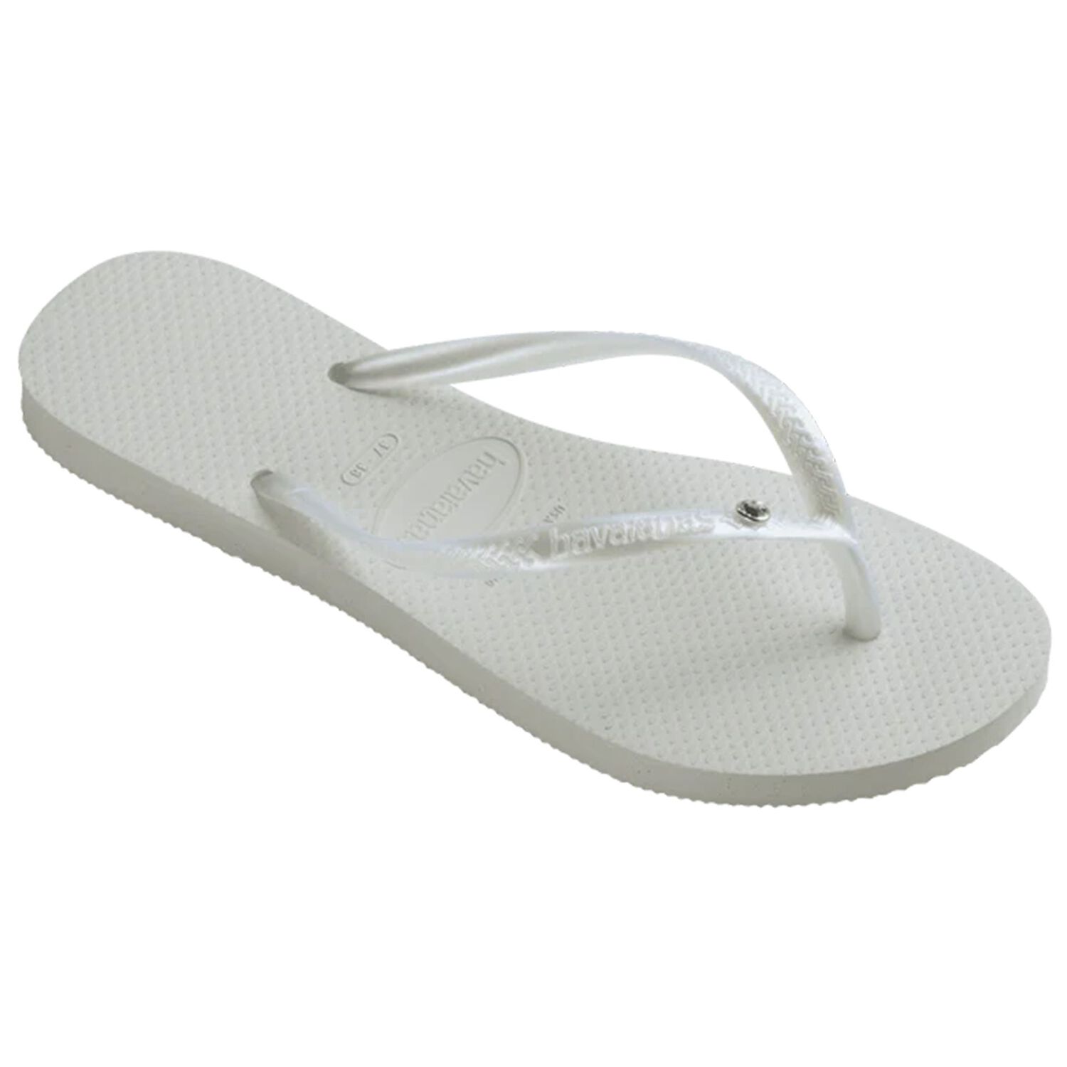 Girls Grey Logo Flip Flops, 2, hi-res