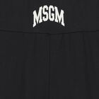 Girls Black Logo Leggings, 1, hi-res