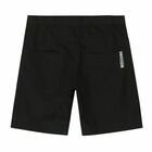 Boys Black Logo Shorts, 2, hi-res