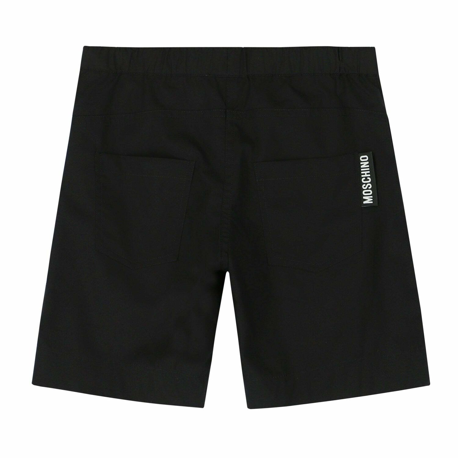 Boys Black Logo Shorts, 2, hi-res image number null