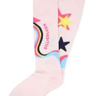 Girls Pink Star Tights, 1, hi-res