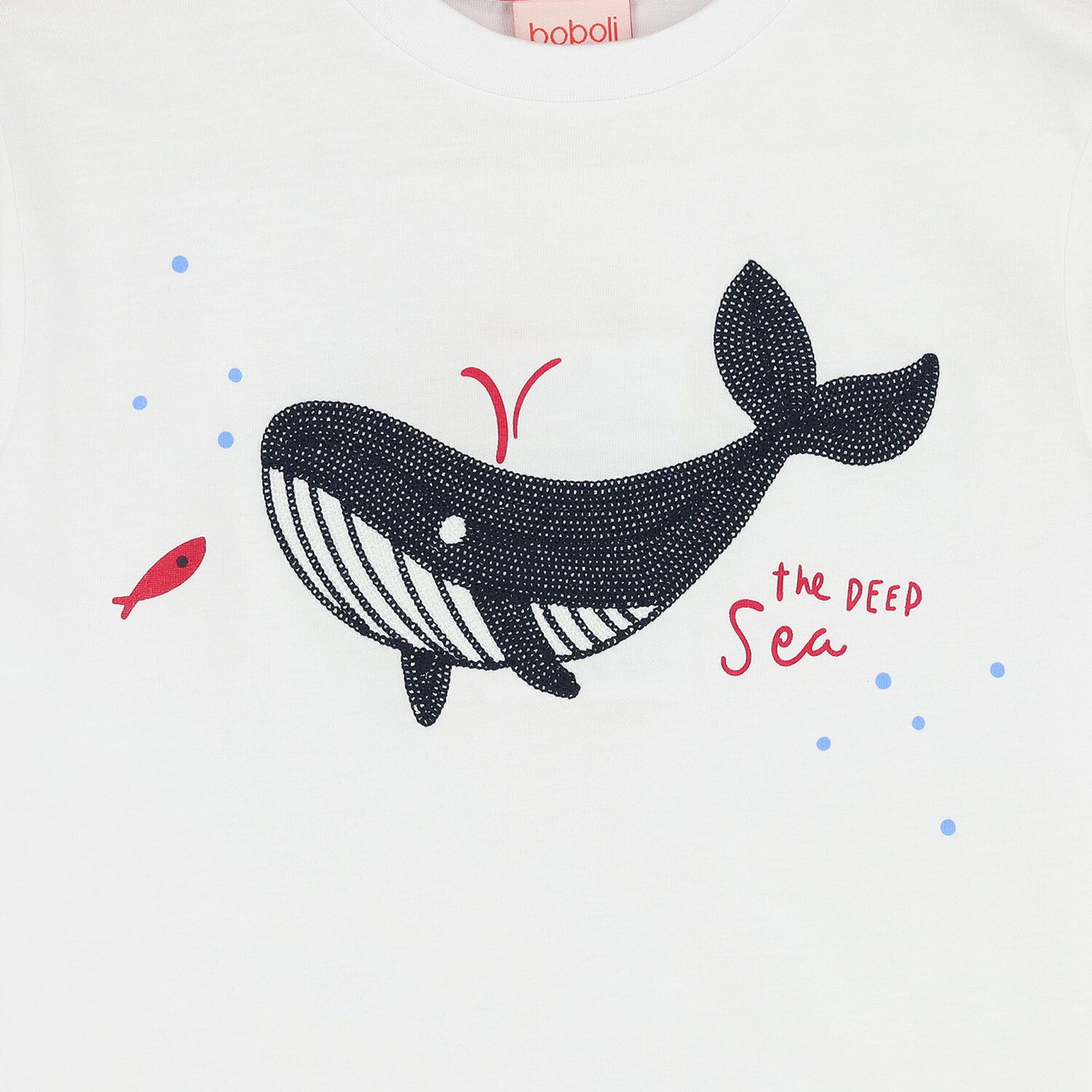Boys White Whale T-Shirt, 1, hi-res