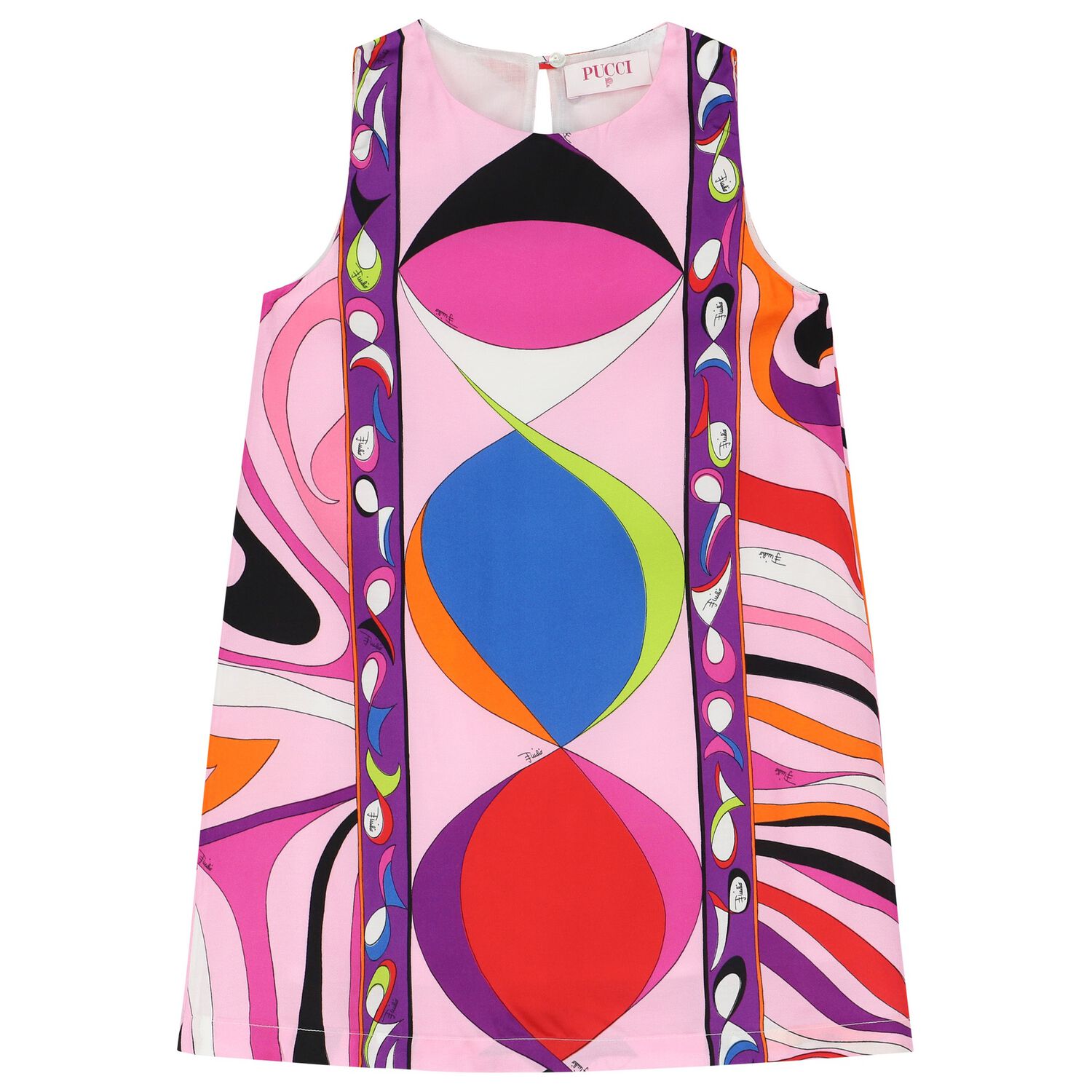 Girls Multi-Coloured Iride Dress, 1, hi-res