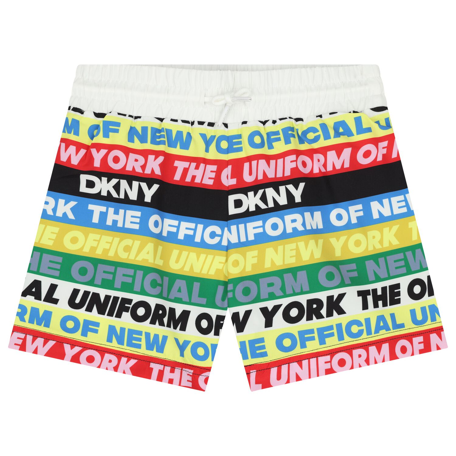 Boys Multi-Coloured Logo Swim Shorts, 1, hi-res image number null