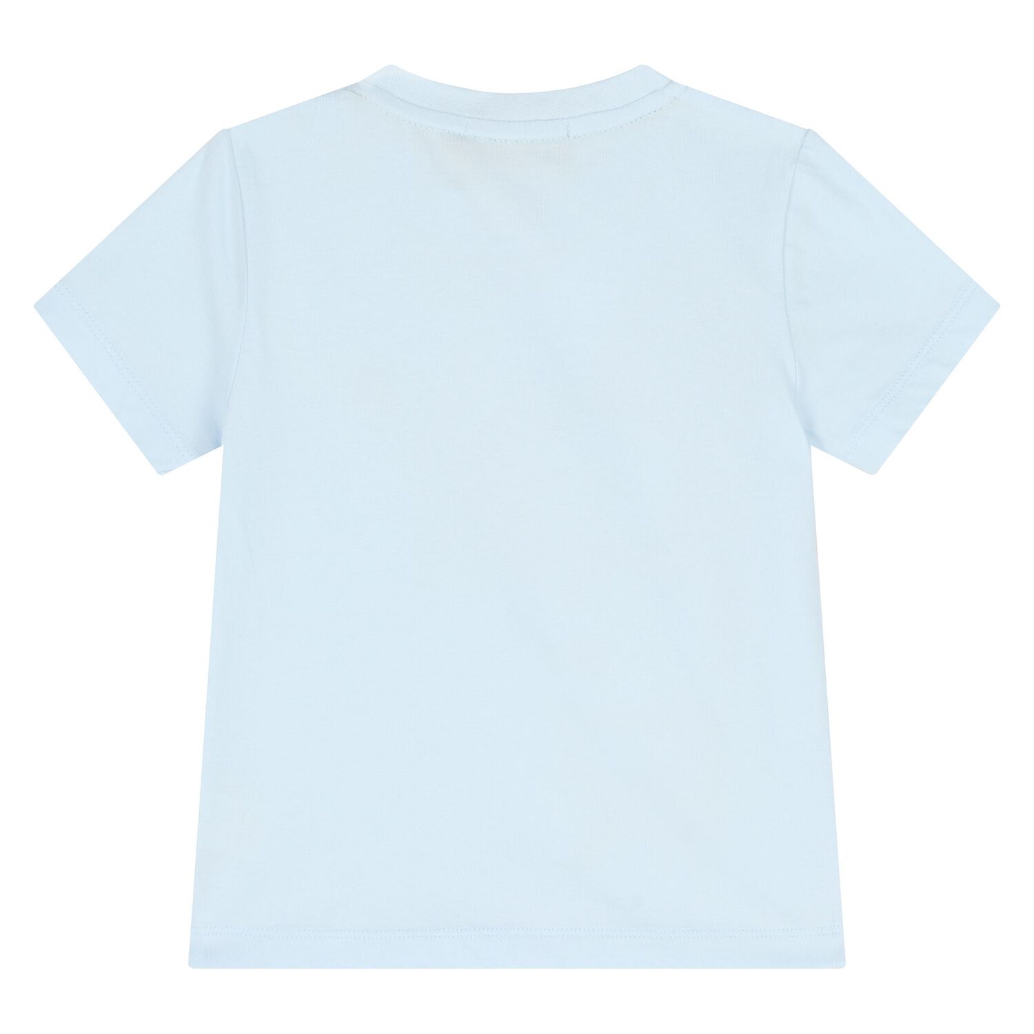 Younger Boys Blue Logo T-Shirt, 2, hi-res