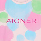 Girls Pink Logo Dress, 1, hi-res